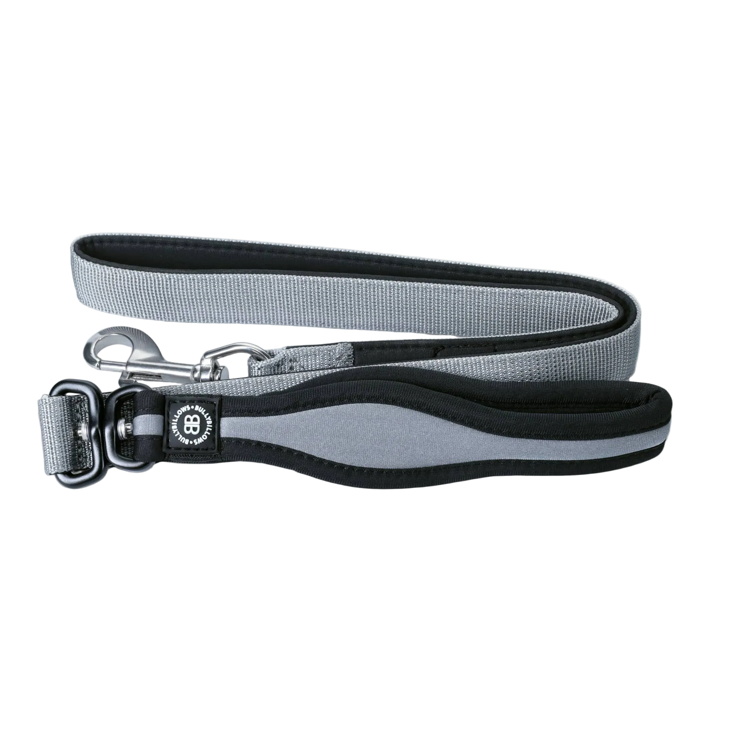 Nylon Snap Hook Lead | Series 2 - Metal Grey