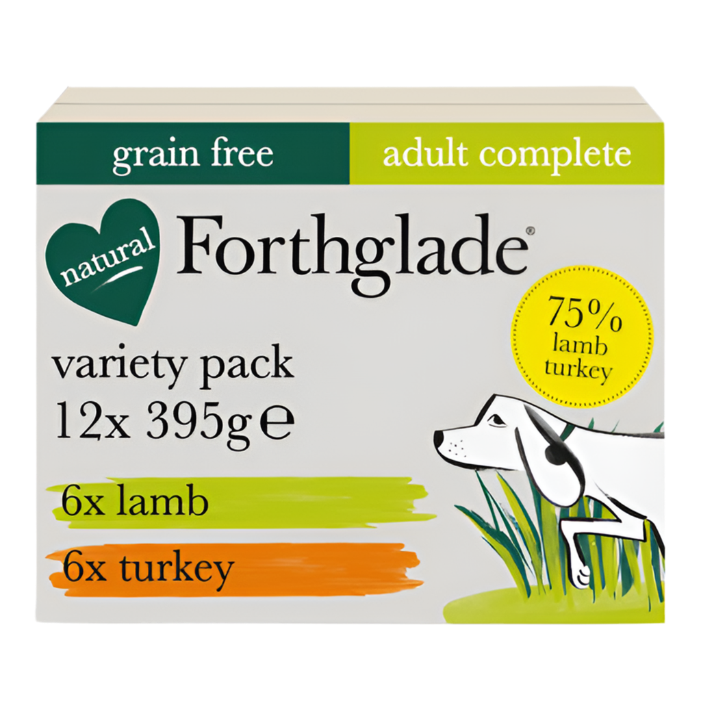 Forthglade Complete Grain Free Multi Case Lamb & Turkey 12x395g