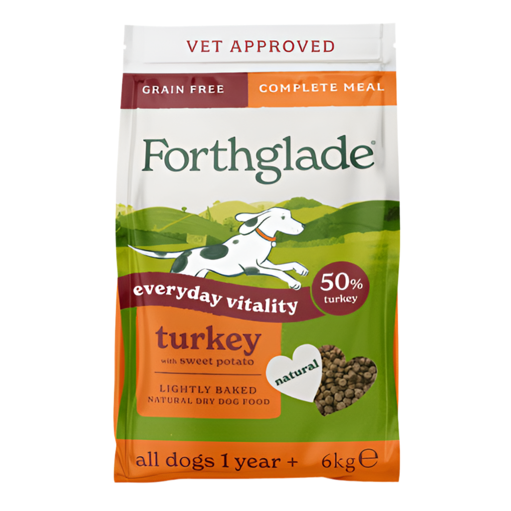 Forthglade Lightly Baked Dry Grain Free Turkey
