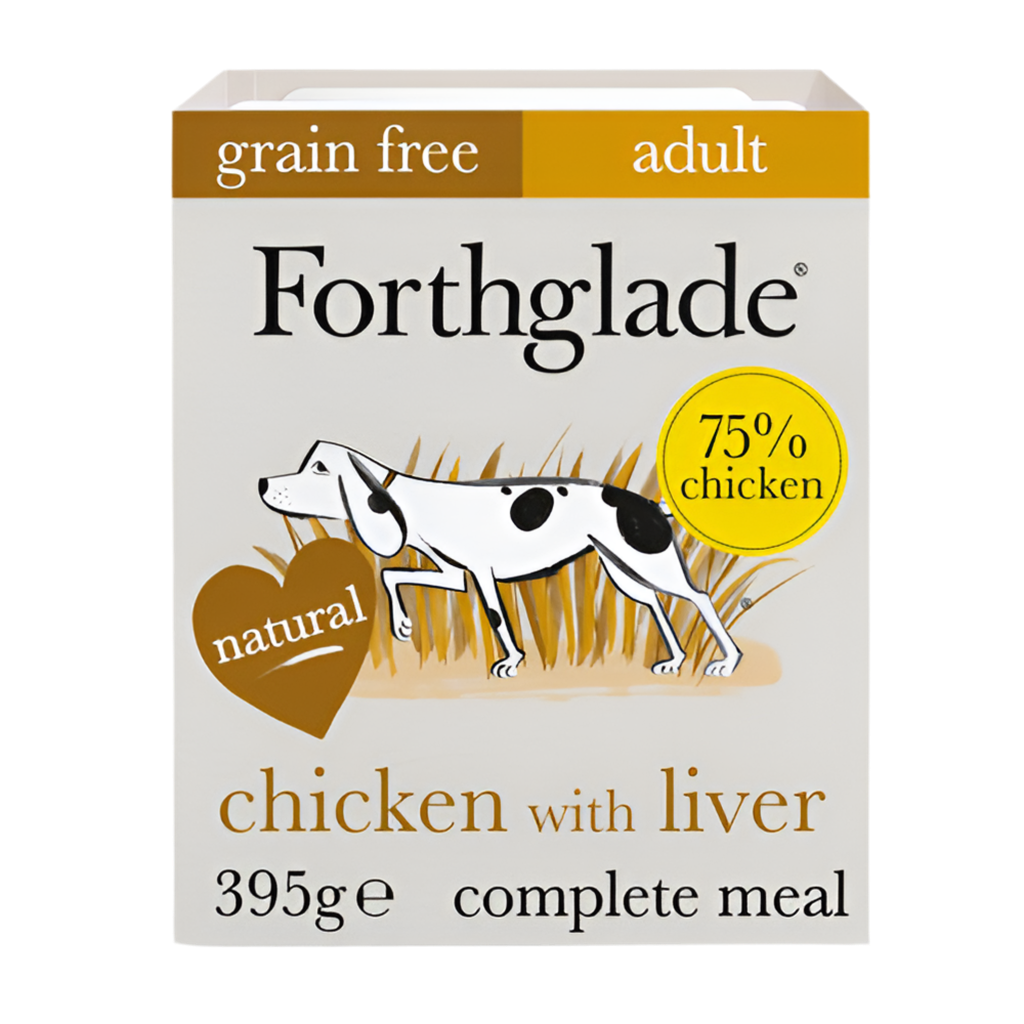 Forthglade Complete Adult Chicken with Liver Grain Free 395g