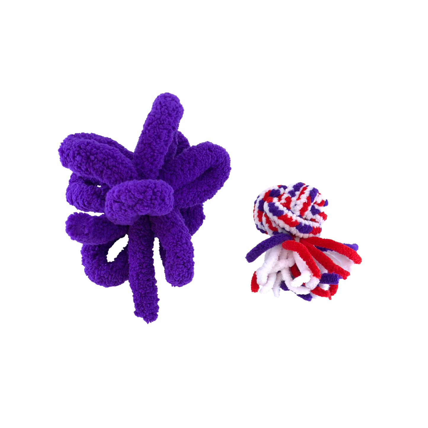 KONG Cat Active Rope Red & Purple