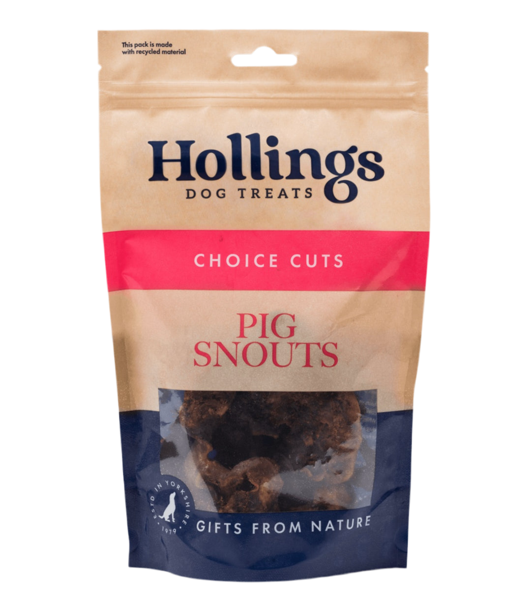 Hollings 100% Natural Pig Snouts 120g