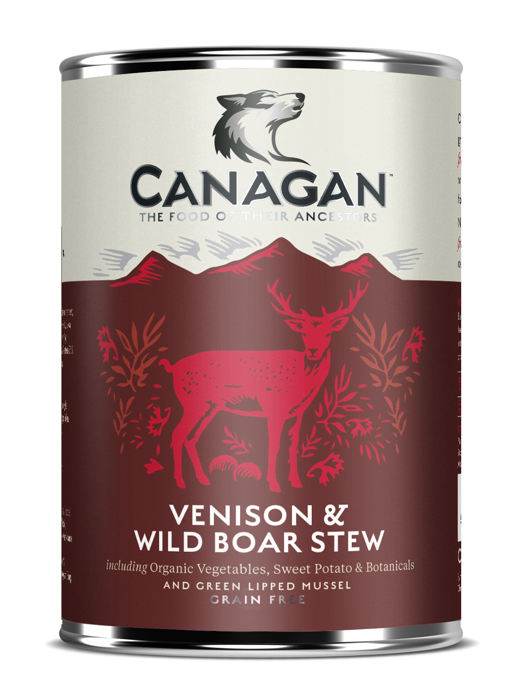 Venison & Wild Boar Stew For Dogs 400g