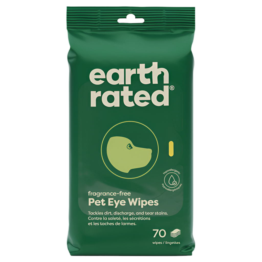 Earth Rated Eye Wipes 60pk