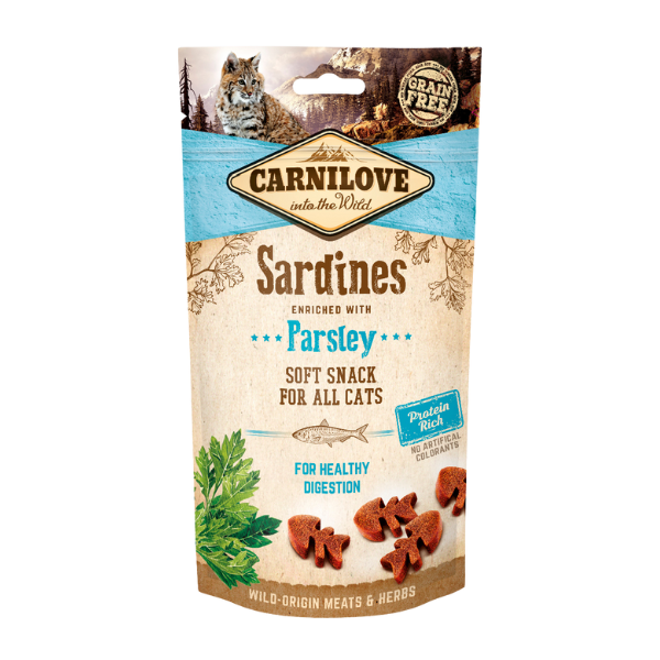 Carnilove Sardine with Parsley Soft Treats 50g
