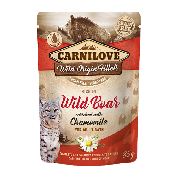 Carnilove Wild Boar with Chamomile Adult 85g