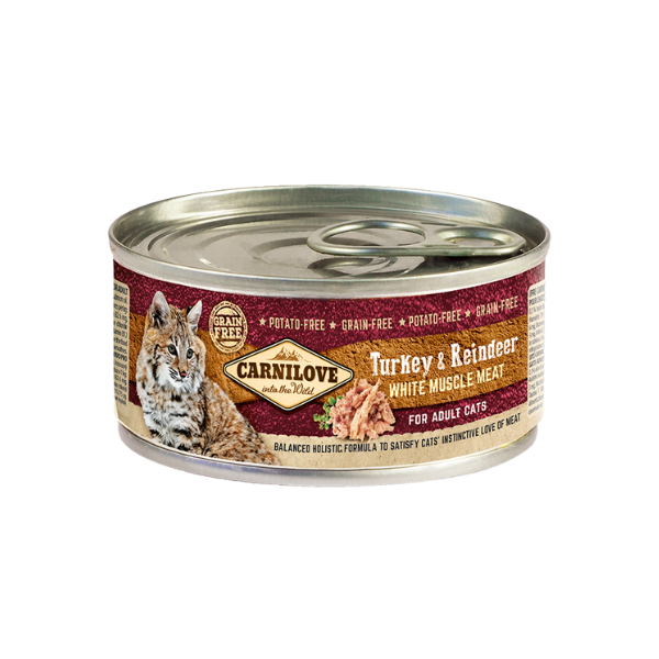 Carnilove Turkey & Reindeer Adult 100g