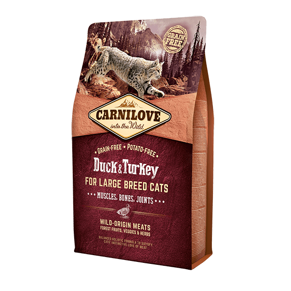 Carnilove Duck & Turkey Adult Cat Large Breed