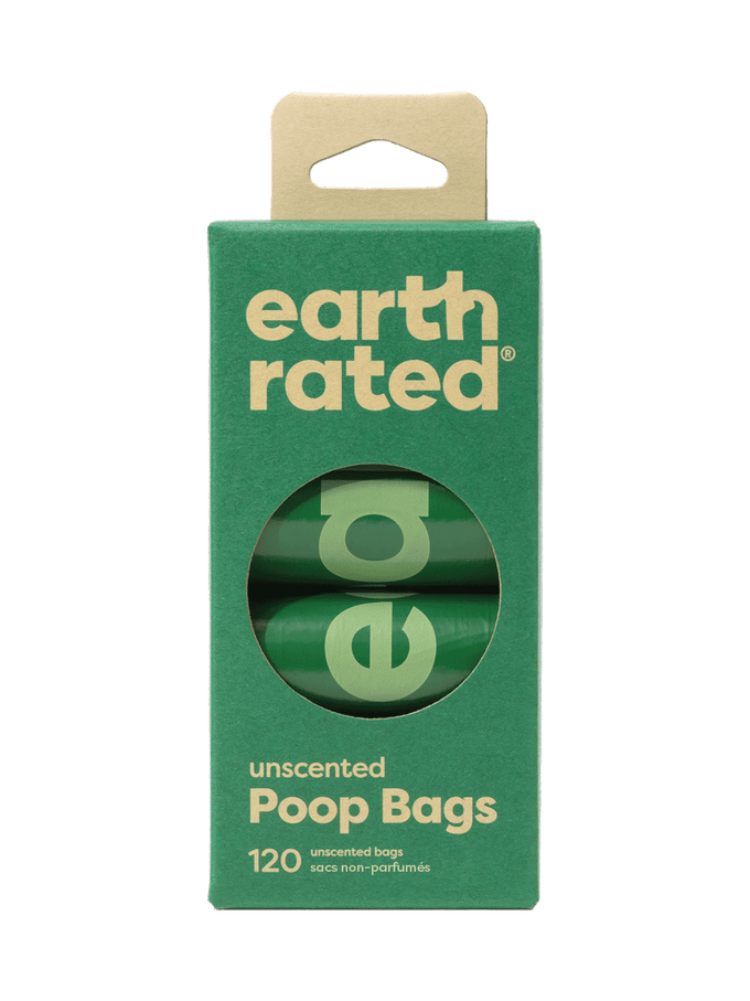 Earth Rated Poop Bags 120 Bags Unscented