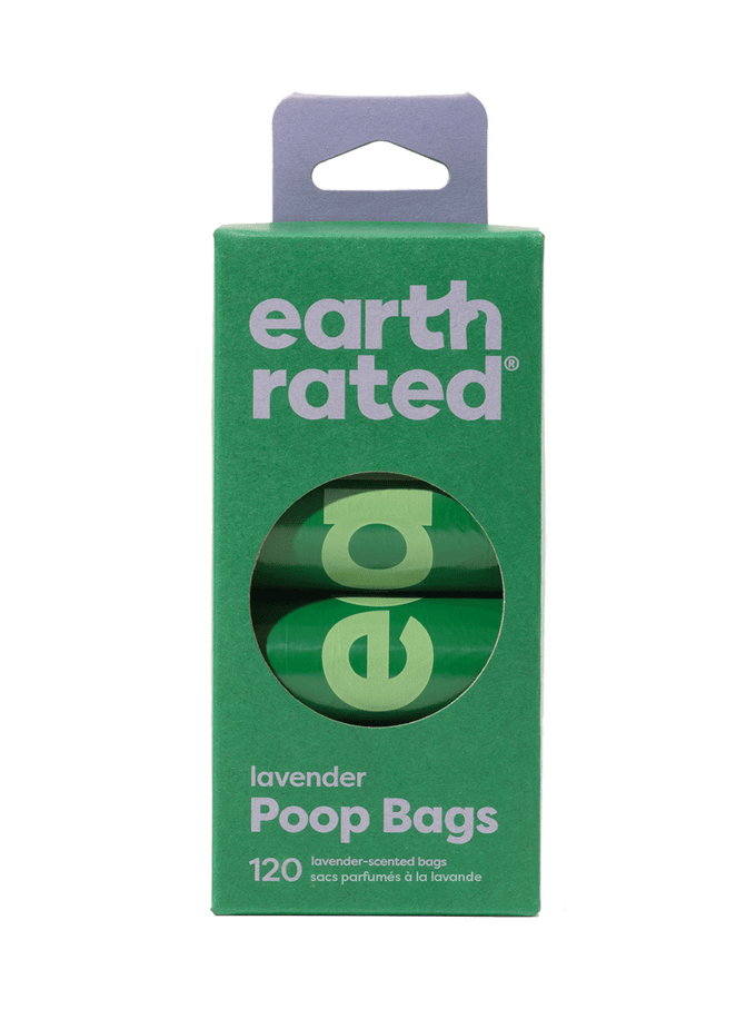 Earth Rated Poop Bags 120 Bags Lavender Scented