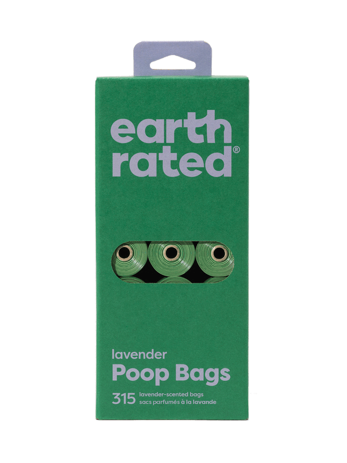 Earth Rated Poop Bags 315 Bags Lavender Scented