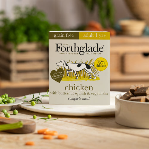 Forthglade Chicken with Butternut Squash and Veg Grain Free 395g
