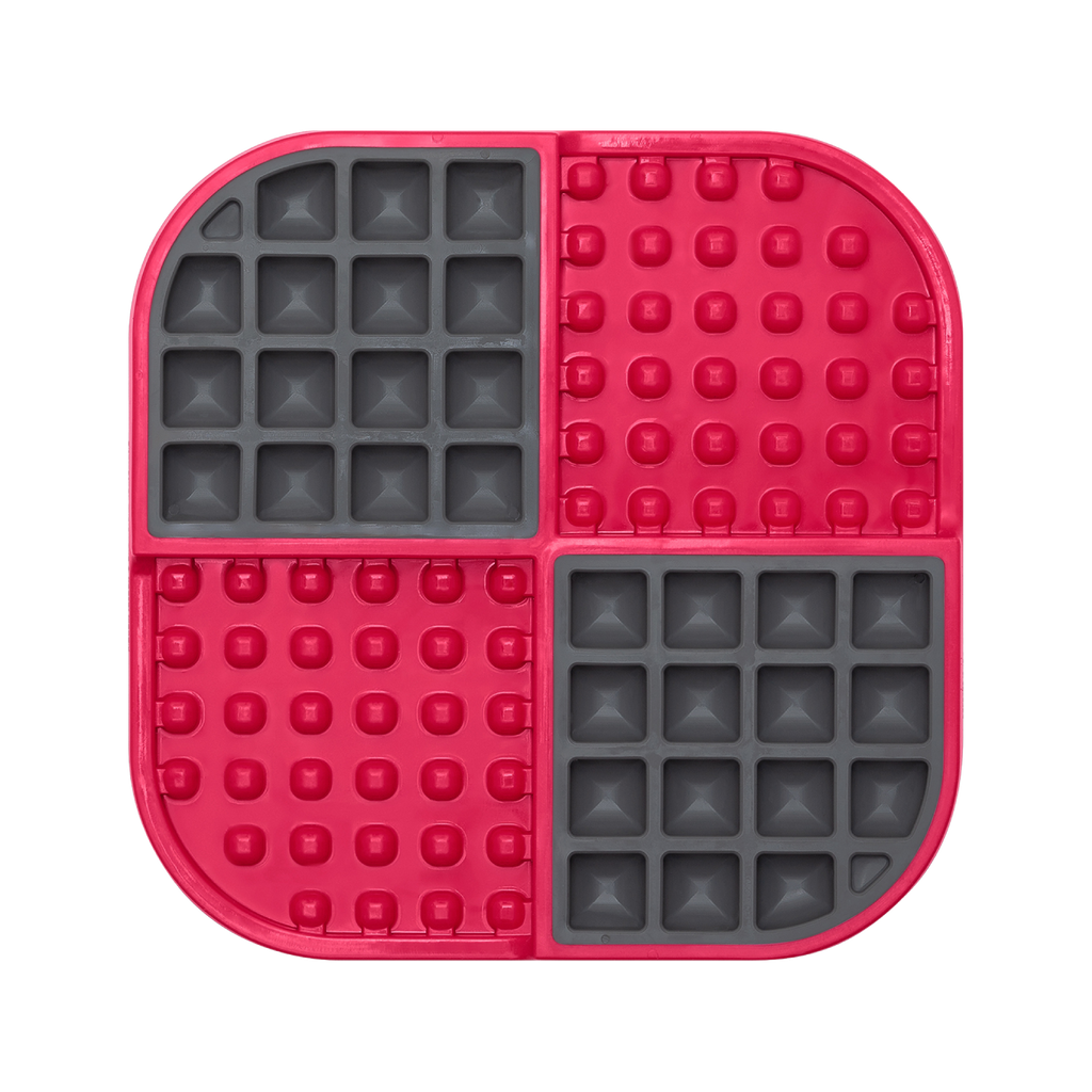 LickiMat Slomo Dog Red 20cm