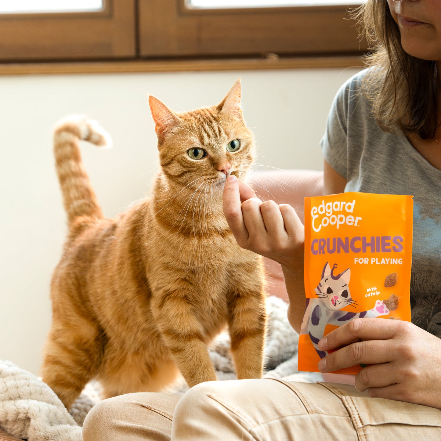 Edgard & Cooper Cat Crunchies Chicken Flavour 50g