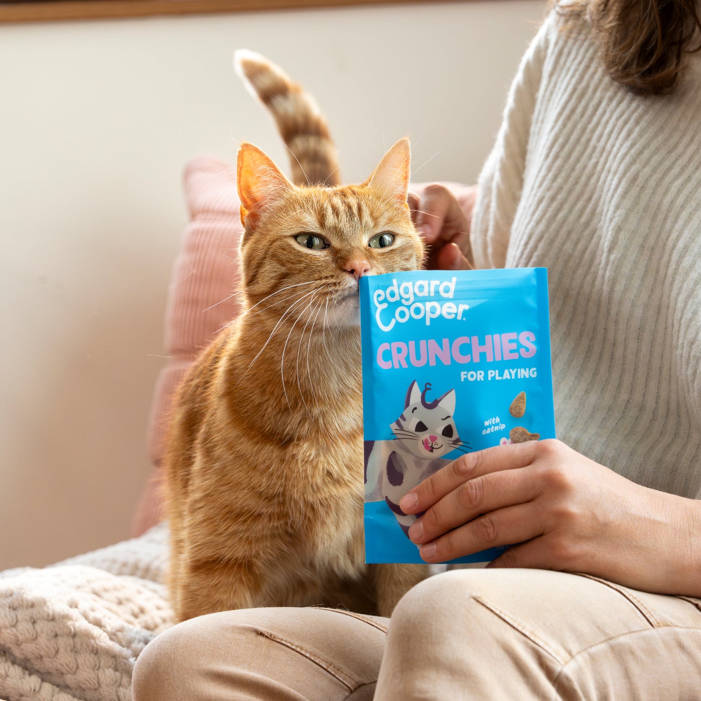 Edgard & Cooper Cat Crunchies Salmon Flavour 50g