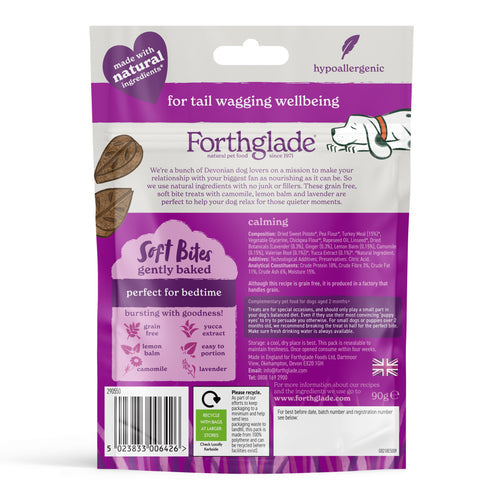 Forthglade Calming Dog Treats With Camomile & Lavender 90g