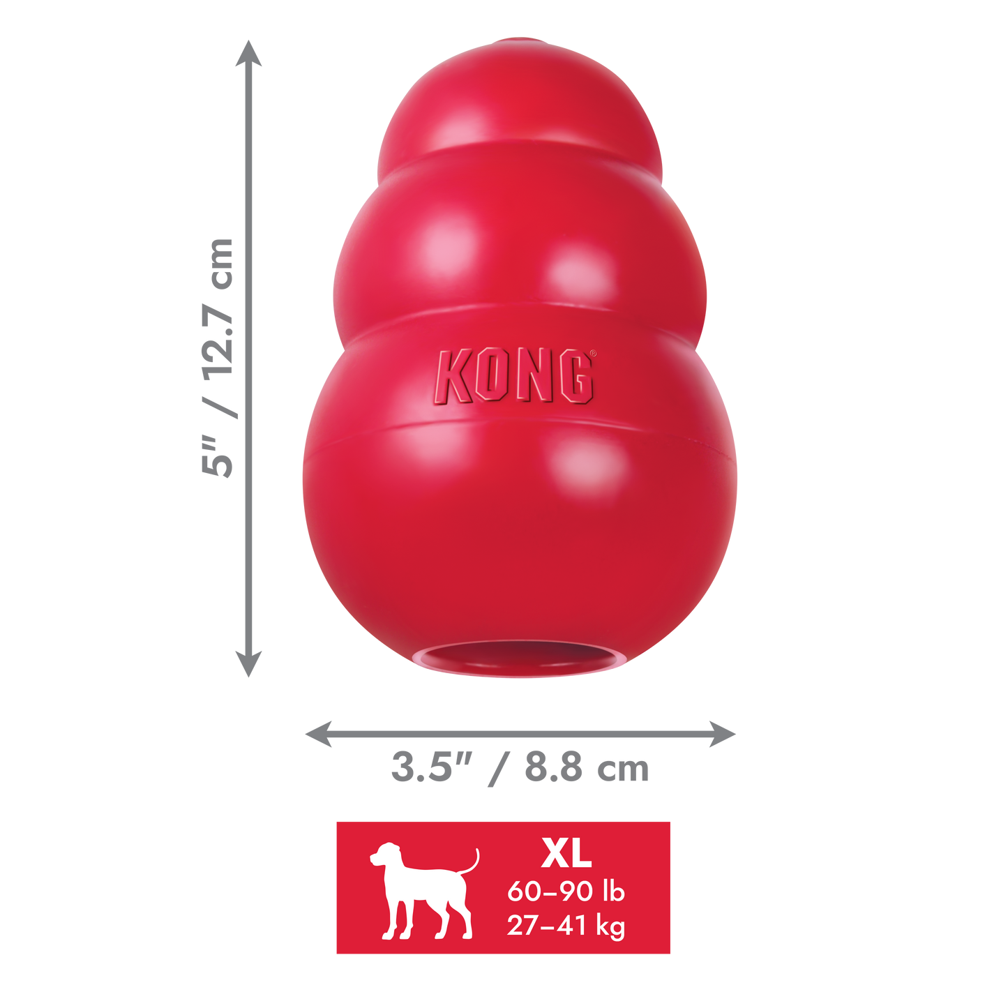 KONG Classic Red