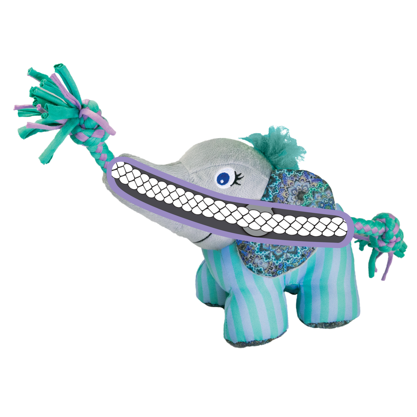 KONG Knots Carnival Elephant Small/Medium