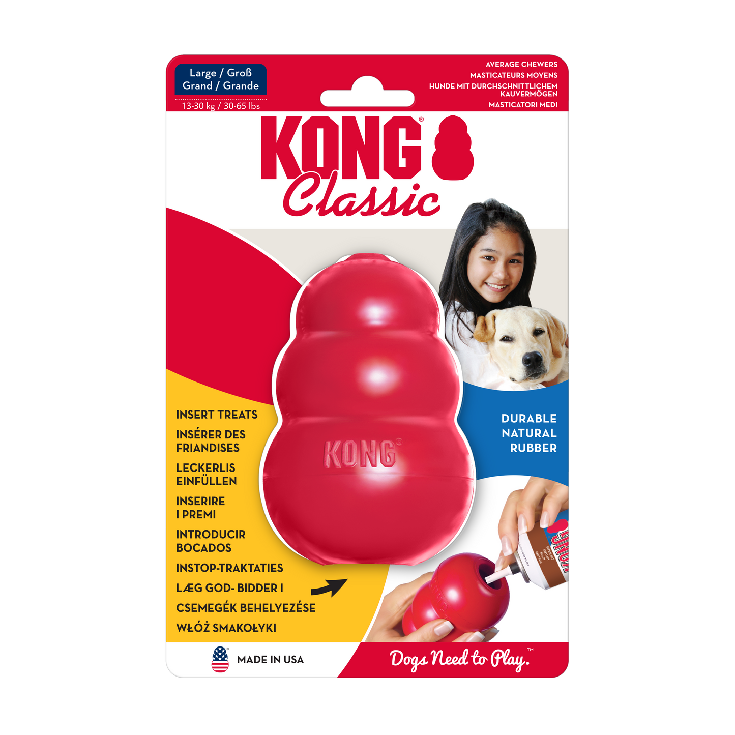 KONG Classic Red
