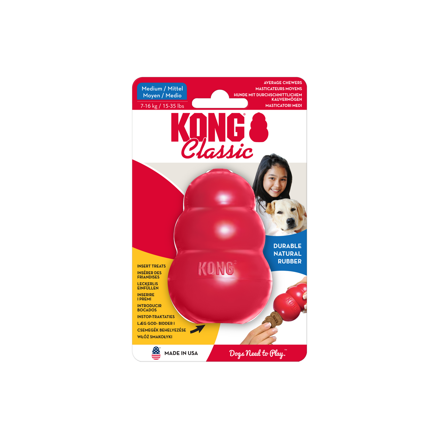 KONG Classic Red