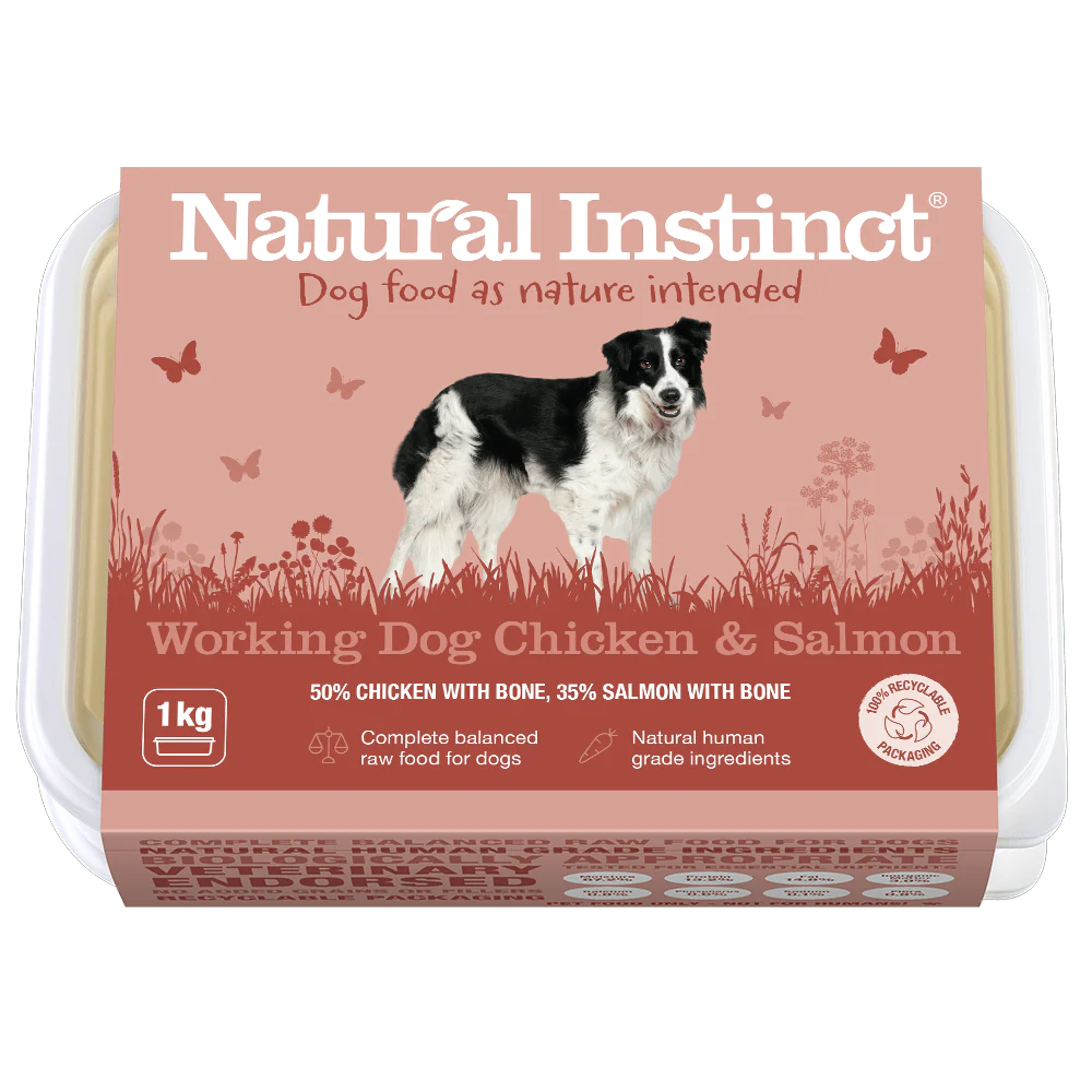 Natural Instinct Working Dog Chicken & Salmon