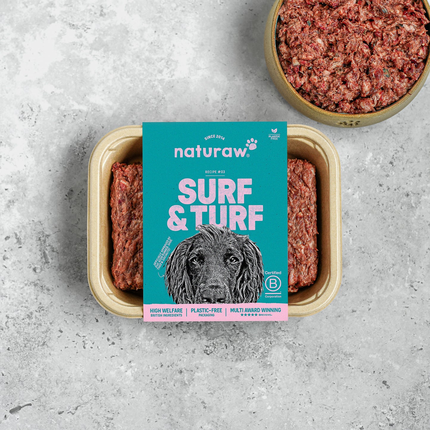 Naturaw Original Range: Surf & Turf 500g