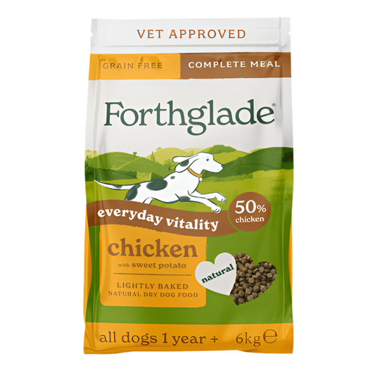 Forthglade Lightly Baked Dry Grain Free Chicken