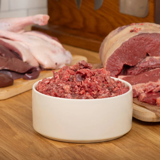 The Dogs Butcher Ox Mince with Duck 80/10/10 1kg