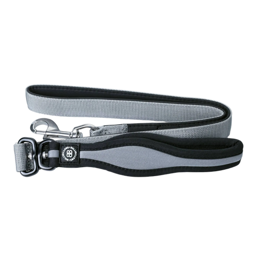 Nylon Snap Hook Lead | Series 2 - Metal Grey