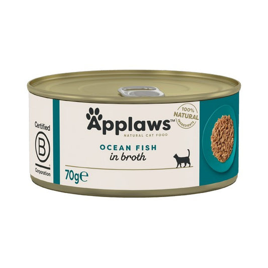 Applaws Cat Food Ocean Fish in Broth 70g