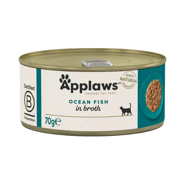 Applaws Cat Food Ocean Fish in Broth 70g