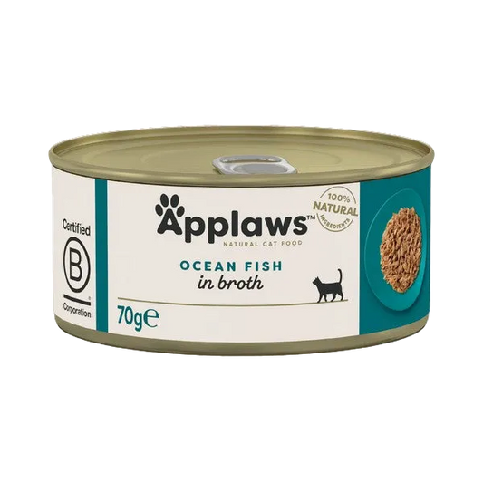Applaws Cat Food Ocean Fish in Broth 70g