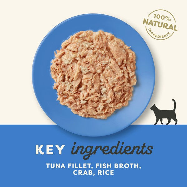 Applaws Cat Food Tuna Fillet with Crab in Broth 70g