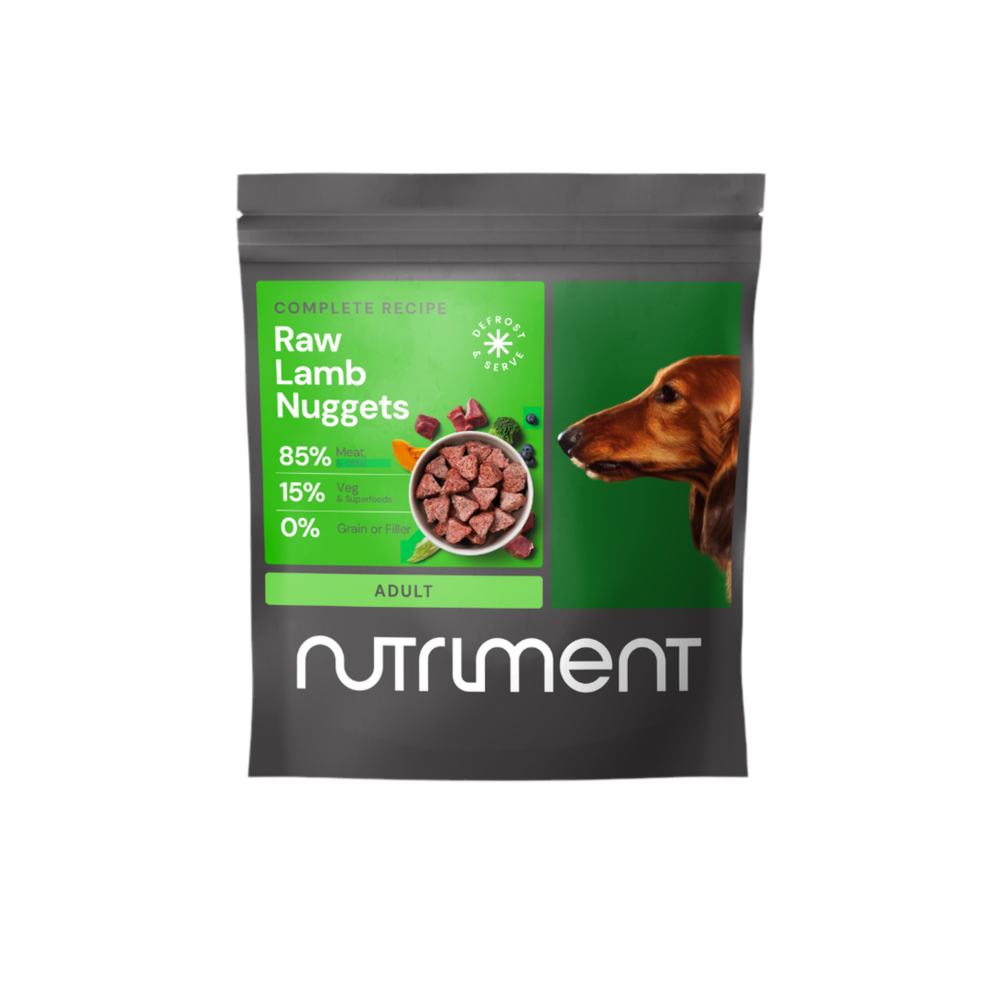 Nutriment Raw Lamb Nuggets 1kg