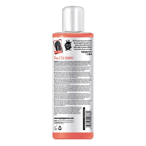 Bugalugs Flea & Tick Shampoo 250ml