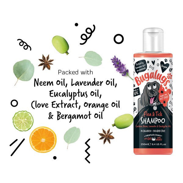 Bugalugs Flea & Tick Shampoo 250ml