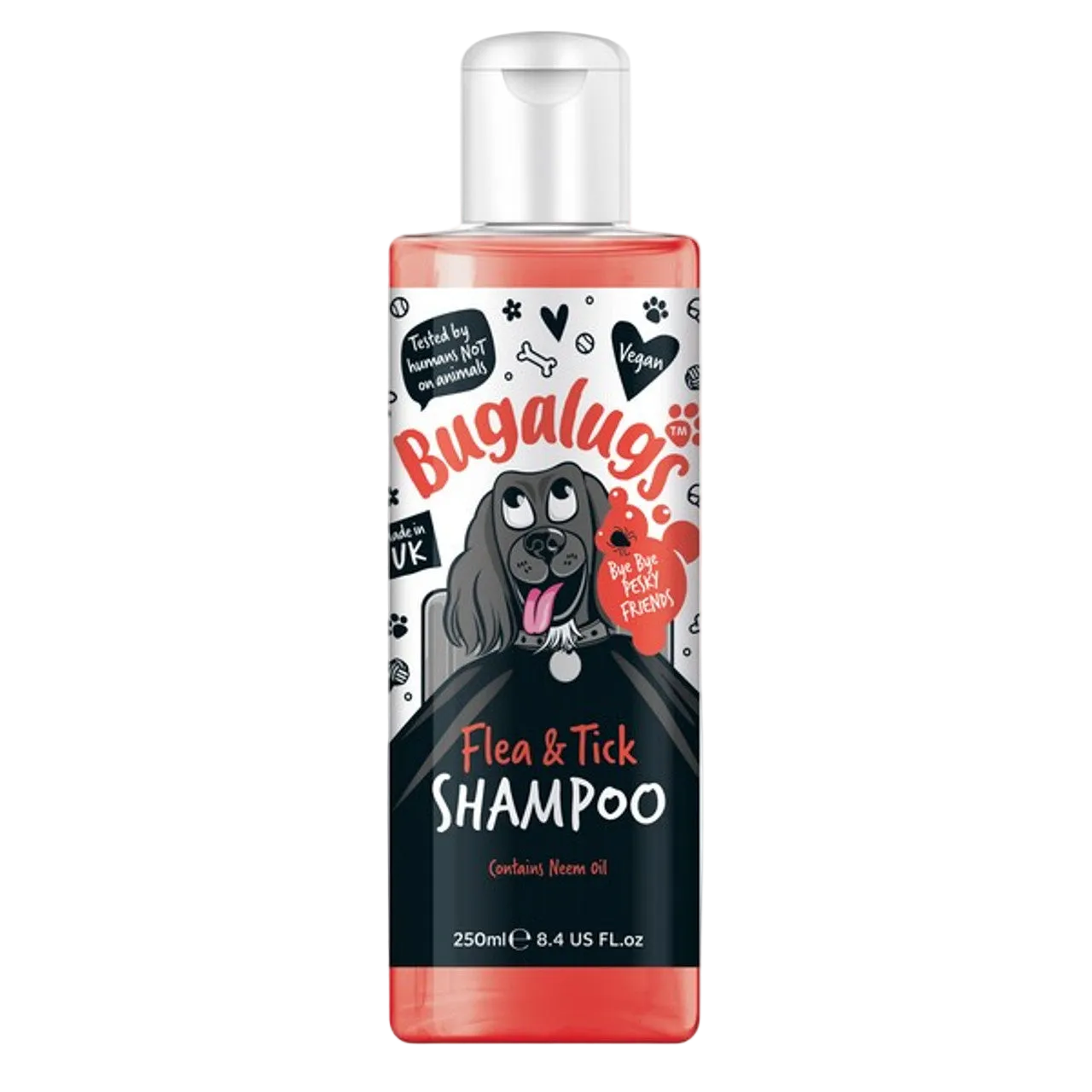 Bugalugs Flea & Tick Shampoo 250ml