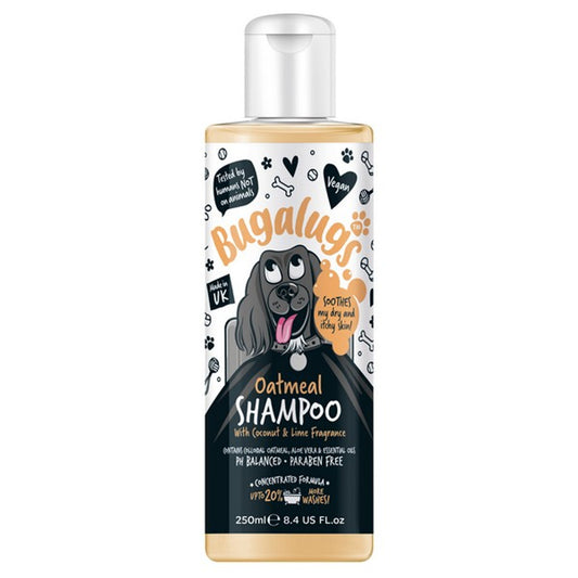 Bugalugs Oatmeal & Aloe Shampoo 250ml