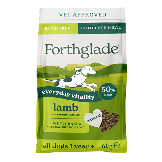 Forthglade Lightly Baked Dry Grain Free Lamb