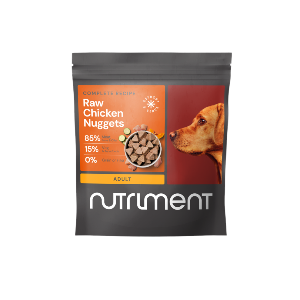 Nutriment Raw Chicken Nuggets 1kg