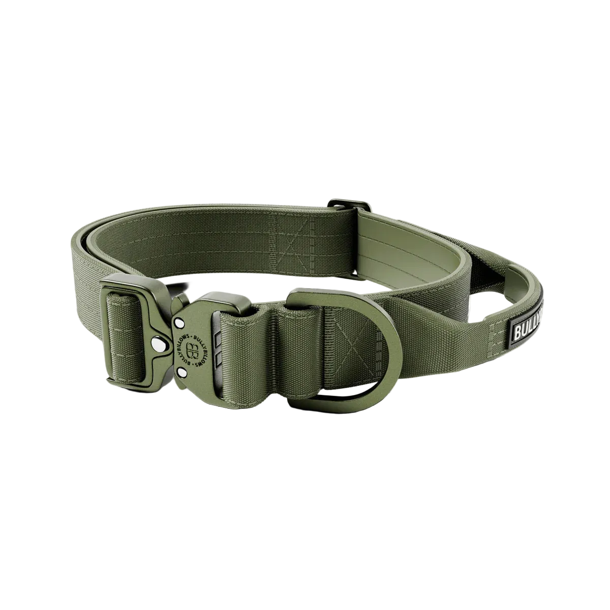 4cm LIGHTER Combat® Collar | With Handle Rated Clip - Khaki x Khaki