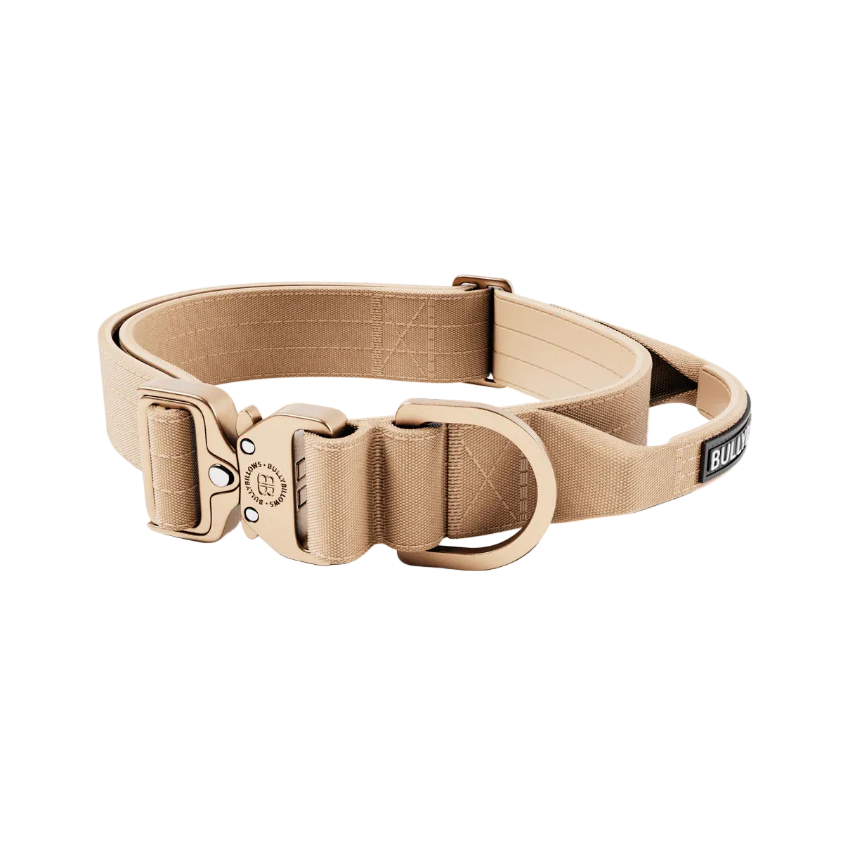 4cm LIGHTER Combat® Collar | Handle Rated Clip - Tan x Tan