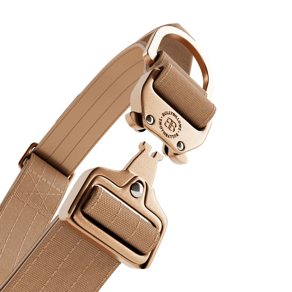 4cm LIGHTER Combat® Collar | Handle Rated Clip - Tan x Tan