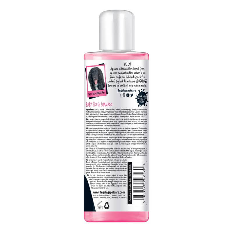 Bugalugs Baby Fresh Shampoo 250ml