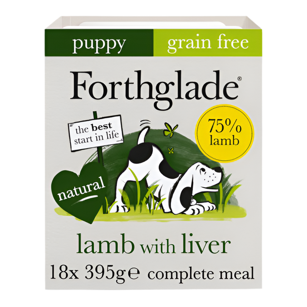 Forthglade Complete Puppy Grain Free Lamb with Liver, Butternut Squash & Vegetables