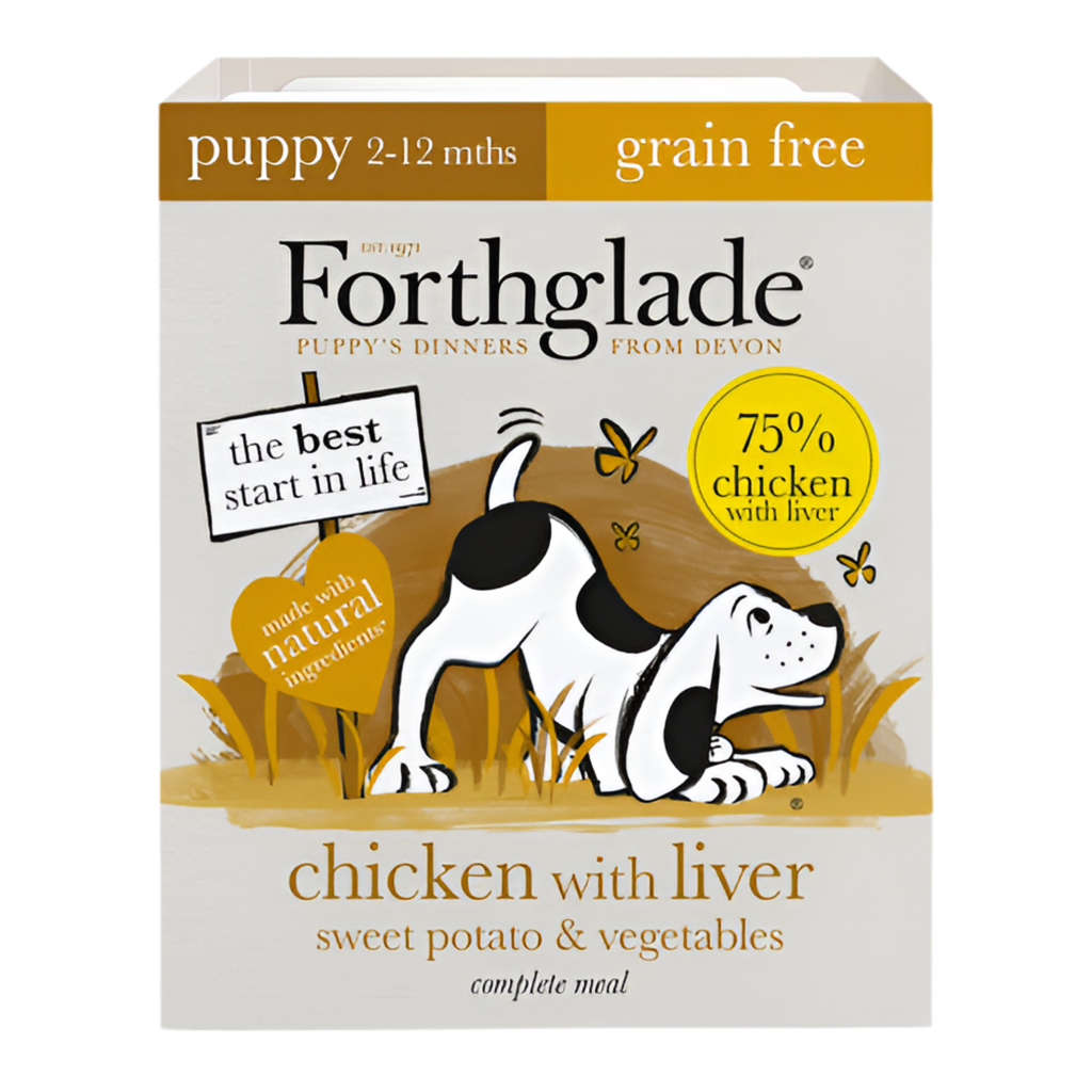 Forthglade Complete Puppy Grain Free Chicken with Liver & Vegetables