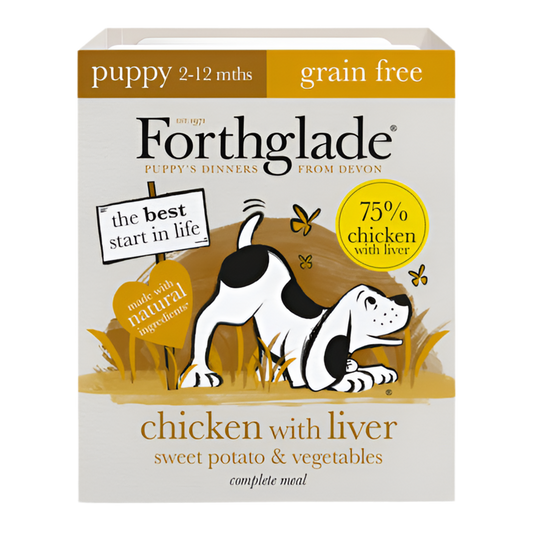 Forthglade Complete Puppy Grain Free Chicken with Liver & Vegetables