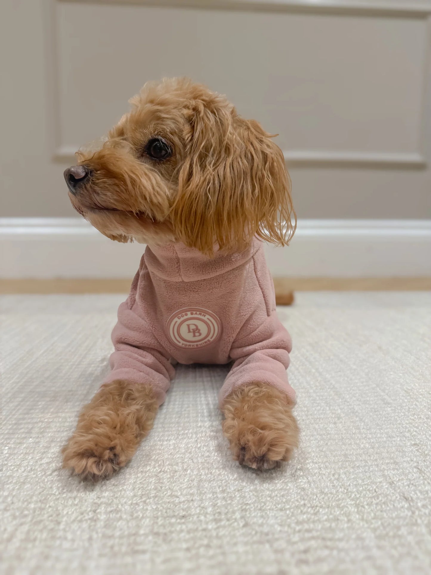 Blush Petal Fleece Suit