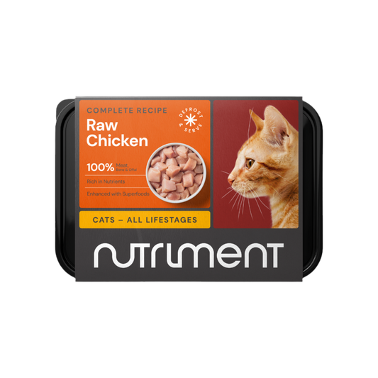 Nutriment Cat Raw Chicken 500g