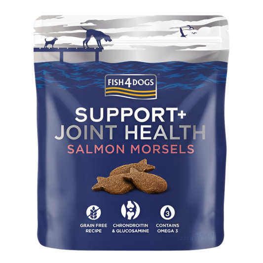 Fish4Dogs Support+ Joint Health Salmon Morsels 225g